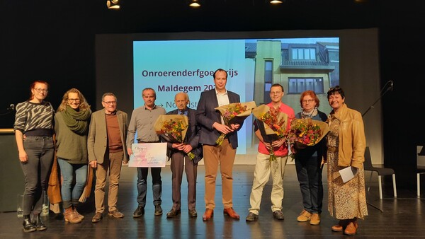 Noordstraat 99 wint Onroerenderfgoedprijs Maldegem 2022