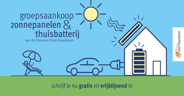 Groepsaankoop zonnepanelen en thuisbatterij